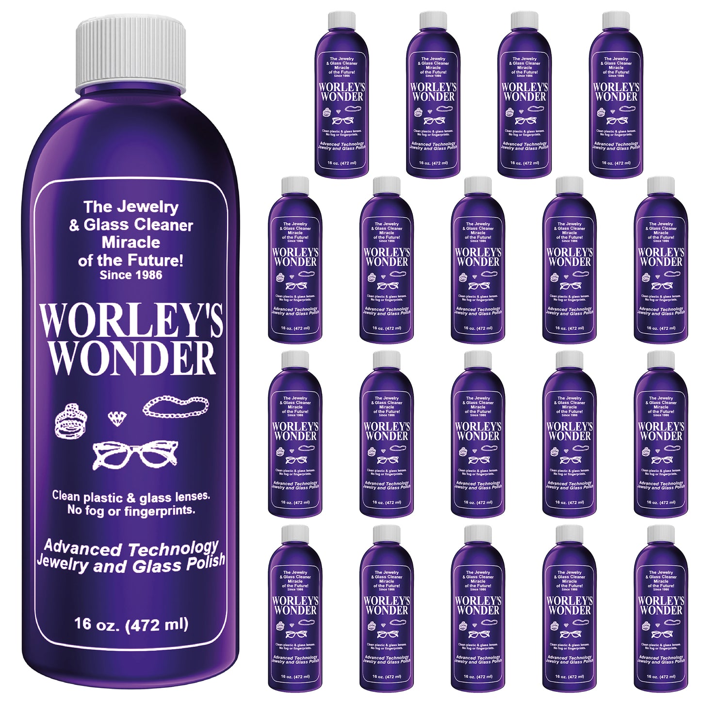 Worley's Wonder - 16 Ounce Refill Bottle (Case of 20)