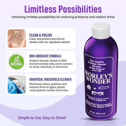 Worley's Wonder - 16 Ounce Refill Bottle (Case of 20)