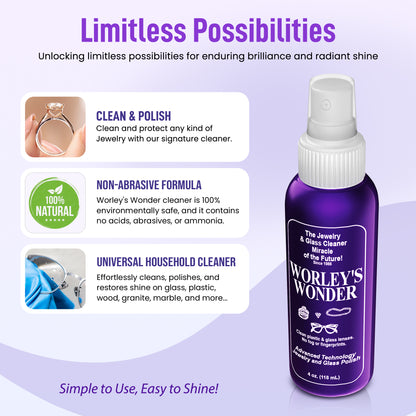 Worley's Wonder - 4 Ounce Spray Bottle (Case of 48)