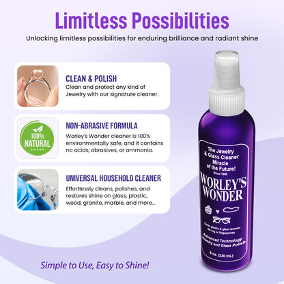 Worley's Wonder - 8 Ounce Spray Bottle