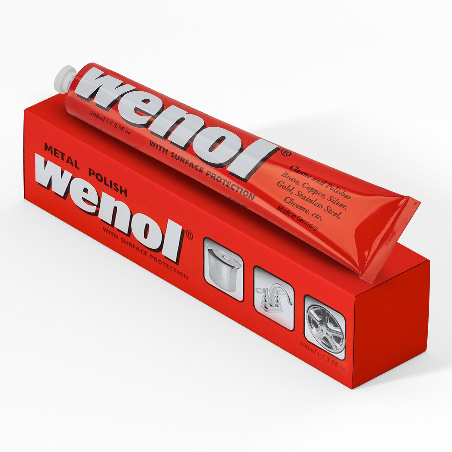 Wenol - Metal Polish (3.98oz Tube)