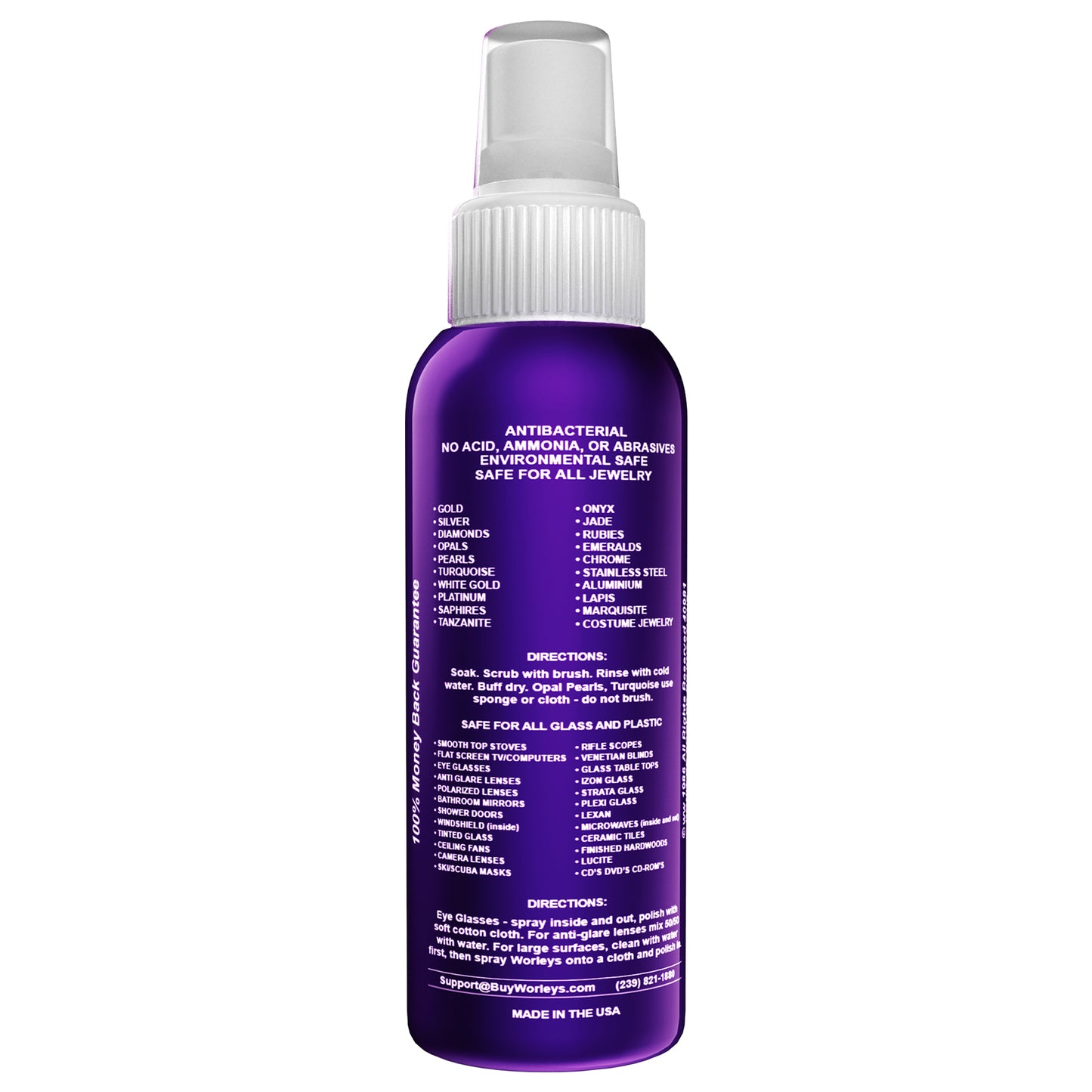 Worley's Wonder - 4 Ounce Spray Bottle