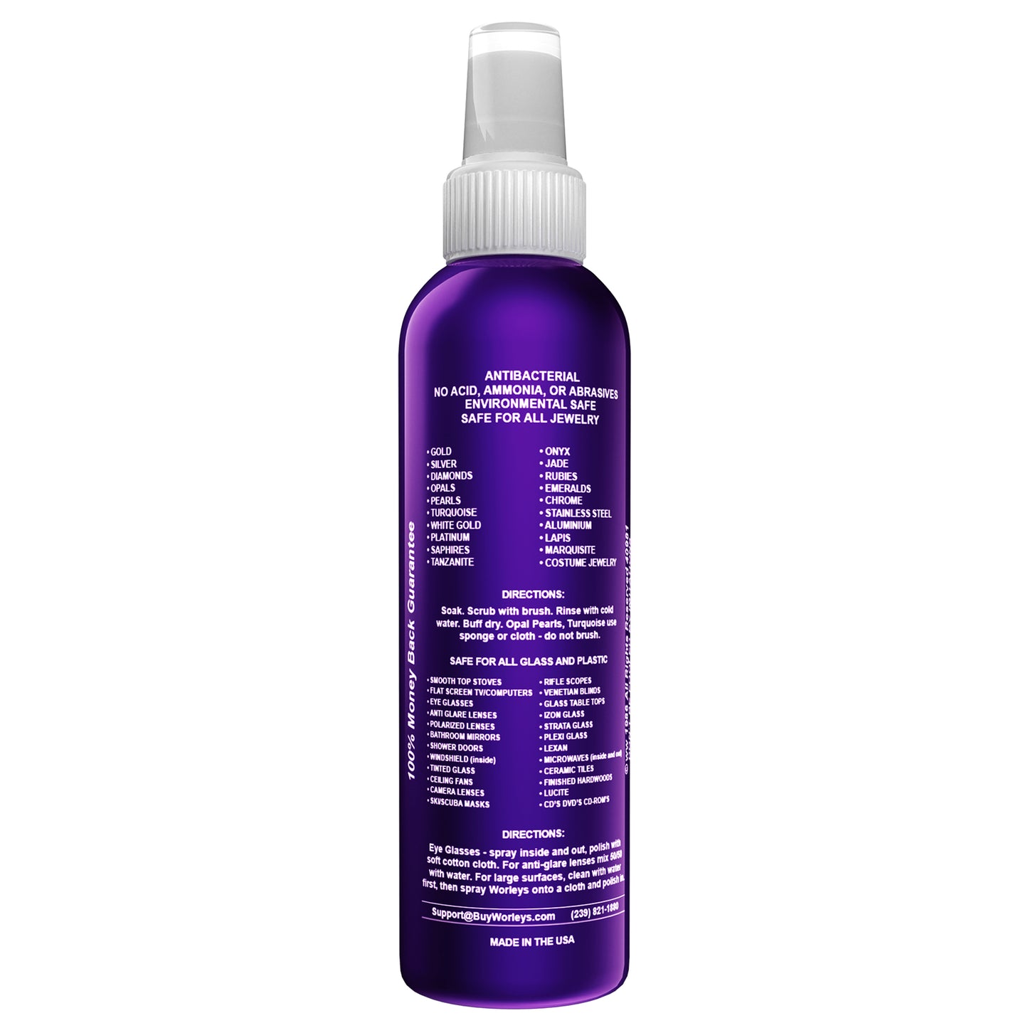 Worley's Wonder - 8 Ounce Spray Bottle