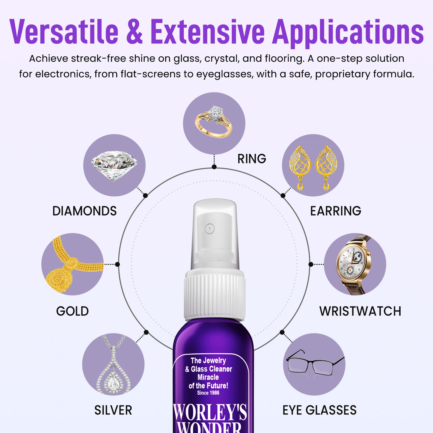 Worley's Wonder - 2 Ounce Travel Spray Bottle